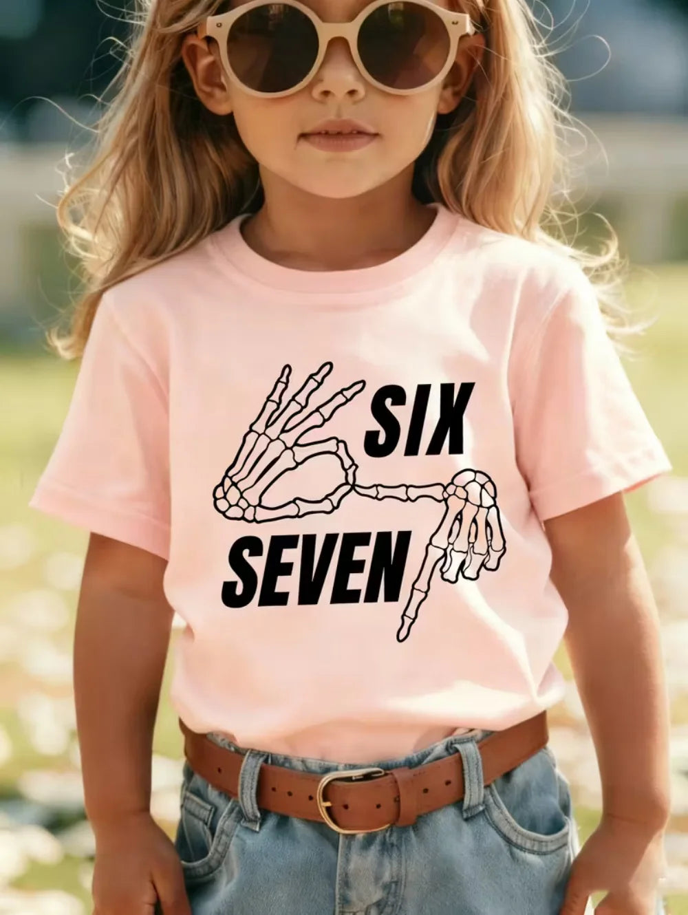 67 Number T-Shirt for Kids Funny Digital 3D Print Summer Short Sleeve Tee Loose Comfortable Tops Streetwear Fashion Kids Clothes