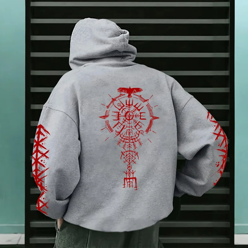 Nordic Rune Street Hoodie