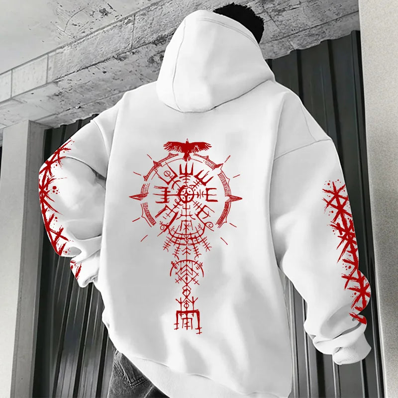 Nordic Rune Street Hoodie