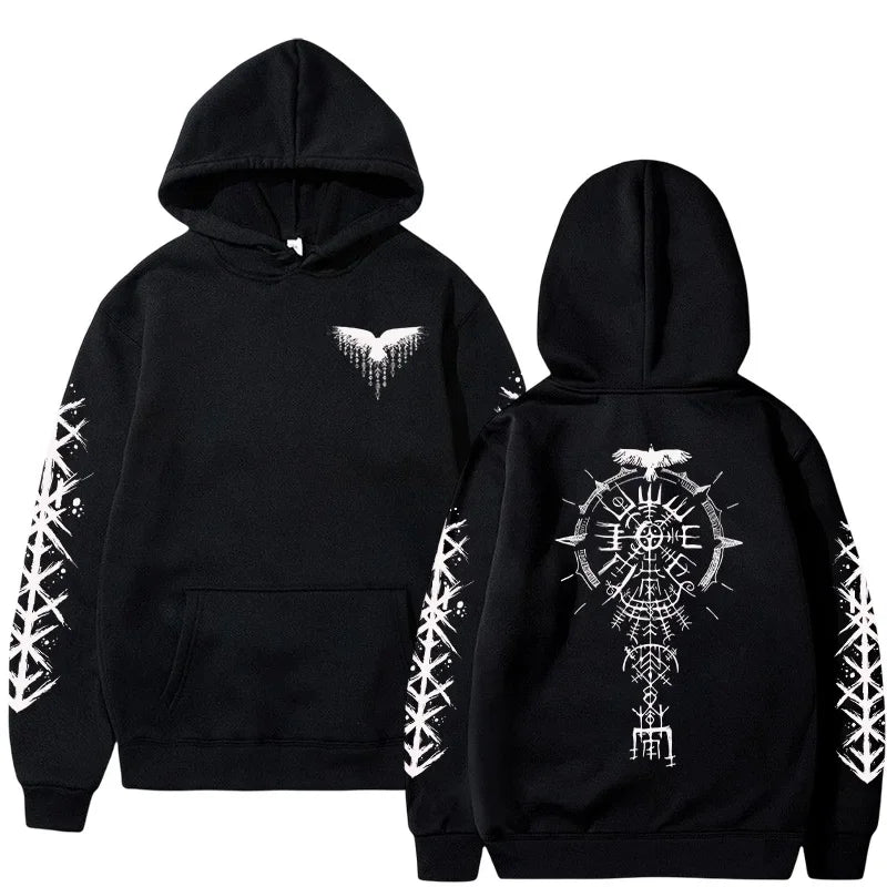 Nordic Rune Street Hoodie