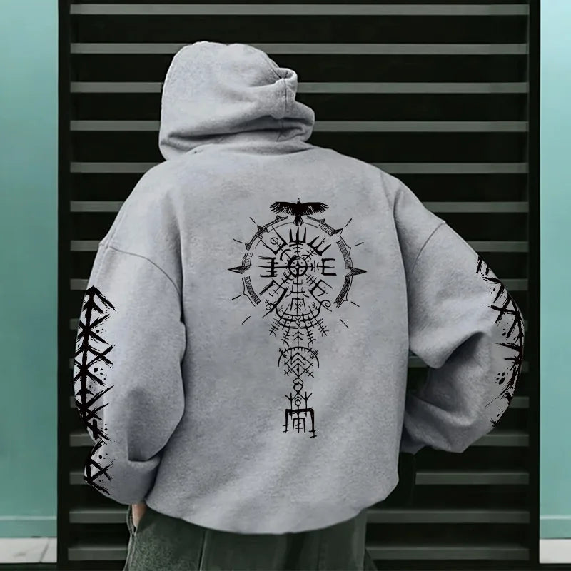 Nordic Rune Street Hoodie